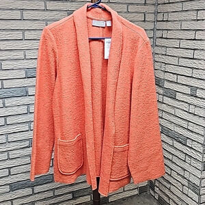 NWT Chicos Knitted Wool Blazer Sz 3 (16) New